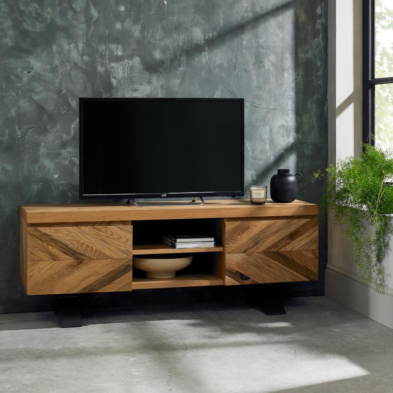 Bohemia Rustic Oak TV Unit